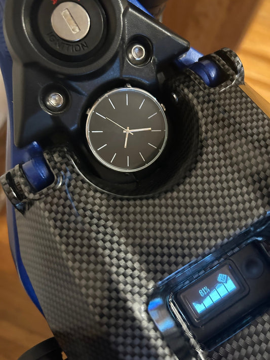 E - Moto Clock - txdesigns
