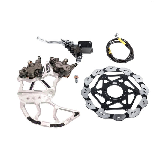 Surron Light Bee Rear Brake Kit Dual Caliper V2 - axcustoms.us